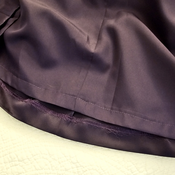 Vintage Y2K, Purple, A-Line, Halter Top, Formal Dress - Picture 11 of 16